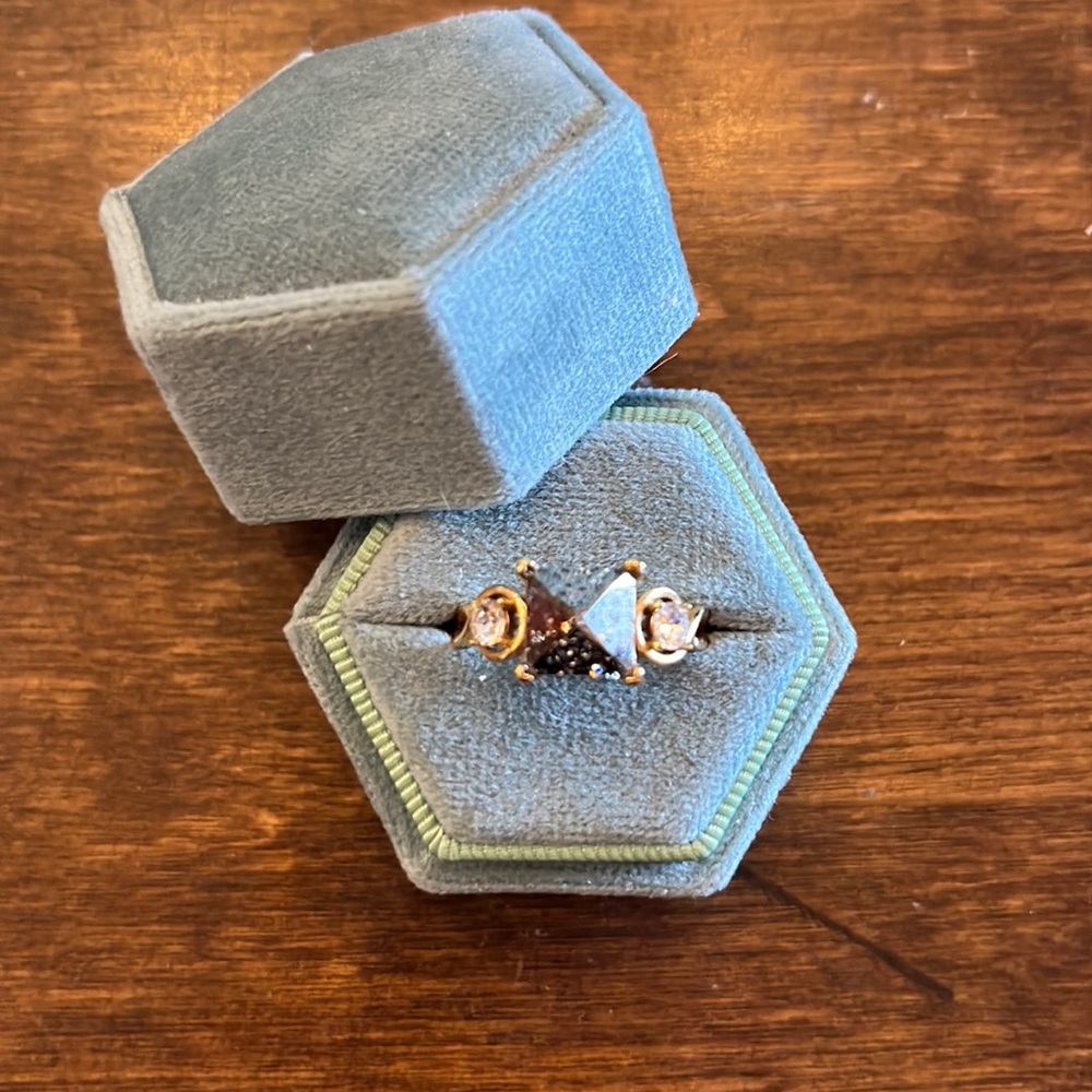 Fragrant Jewels Liquid Gold Ring Size 8